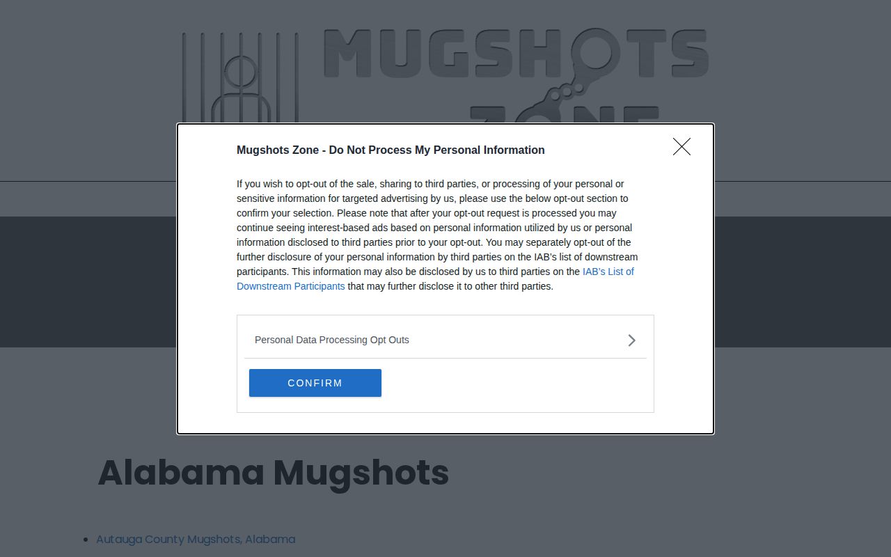 Unofficial mugshot search interface checked for Boundary County arrest coverage
